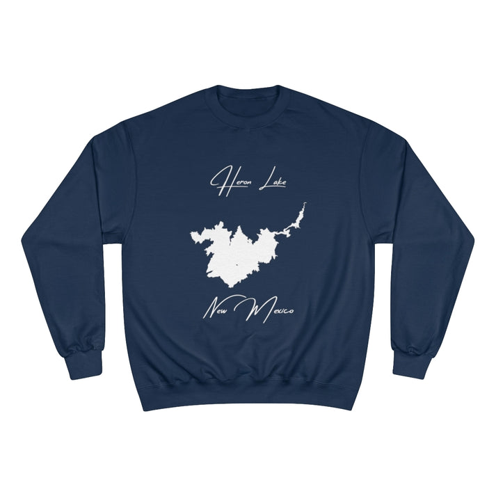 New  Mexico  Heron  Lake  Sweatshirt  front  position  view  from  front  navy.webp