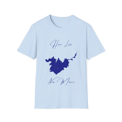New  Mexico  Heron  Lake  T-shirt  front  position  view  from  front  light  blue.webp
