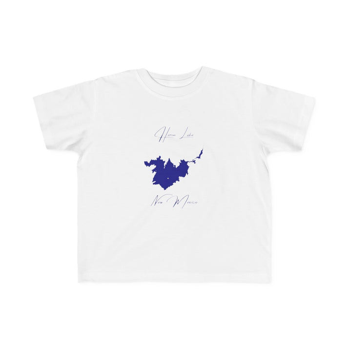 New  Mexico  Heron  Lake  Toddler  T-shirt  front  position  view  from  front  white.webp