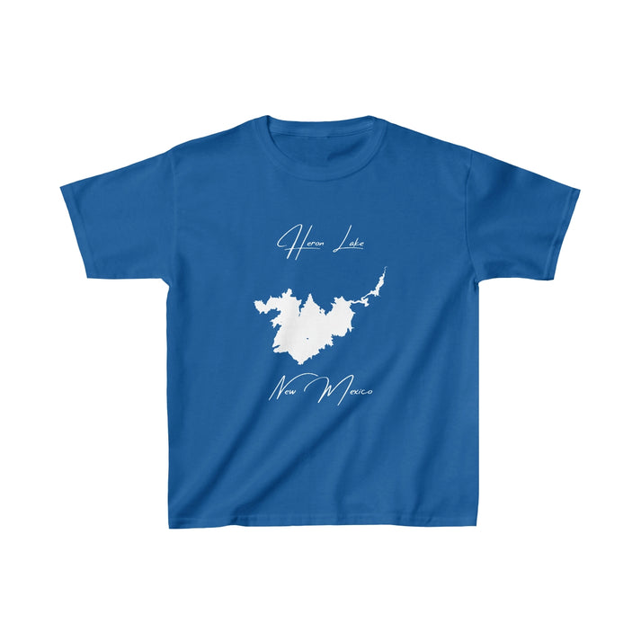New  Mexico  Heron  Lake  Youth  T-shirt  front  position  view  from  front  royal.webp