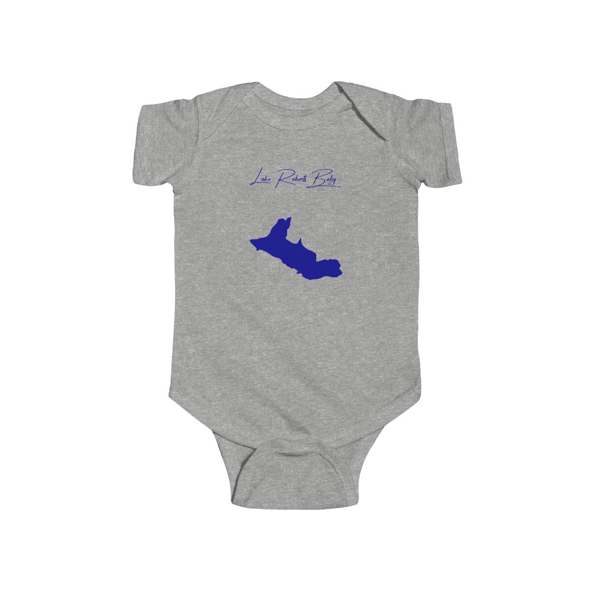 New  Mexico  Lake  Roberts  Onesie  front  position  view  from  front  heather.webp