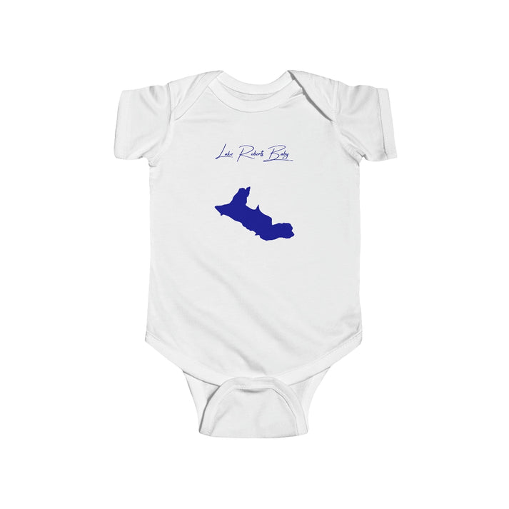 New  Mexico  Lake  Roberts  Onesie  front  position  view  from  front  white.webp