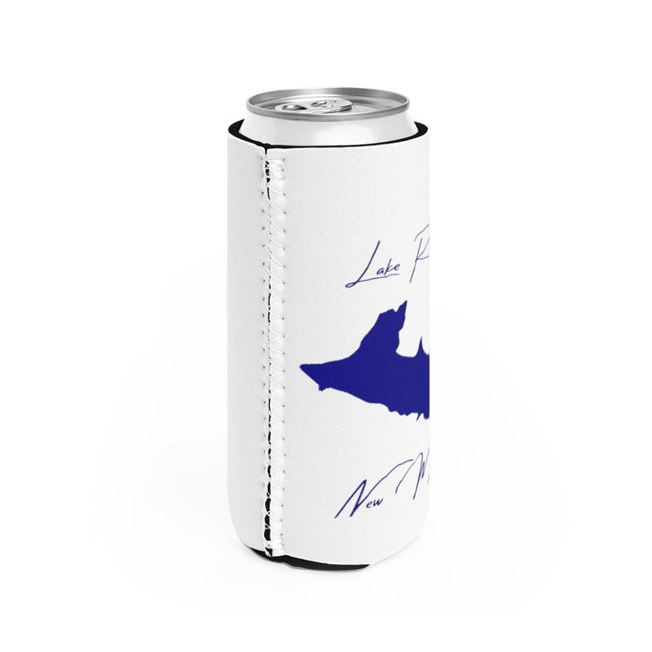 New  Mexico  Lake  Roberts  Slim  Can  Koozie  all  position  view  from  right  white.webp