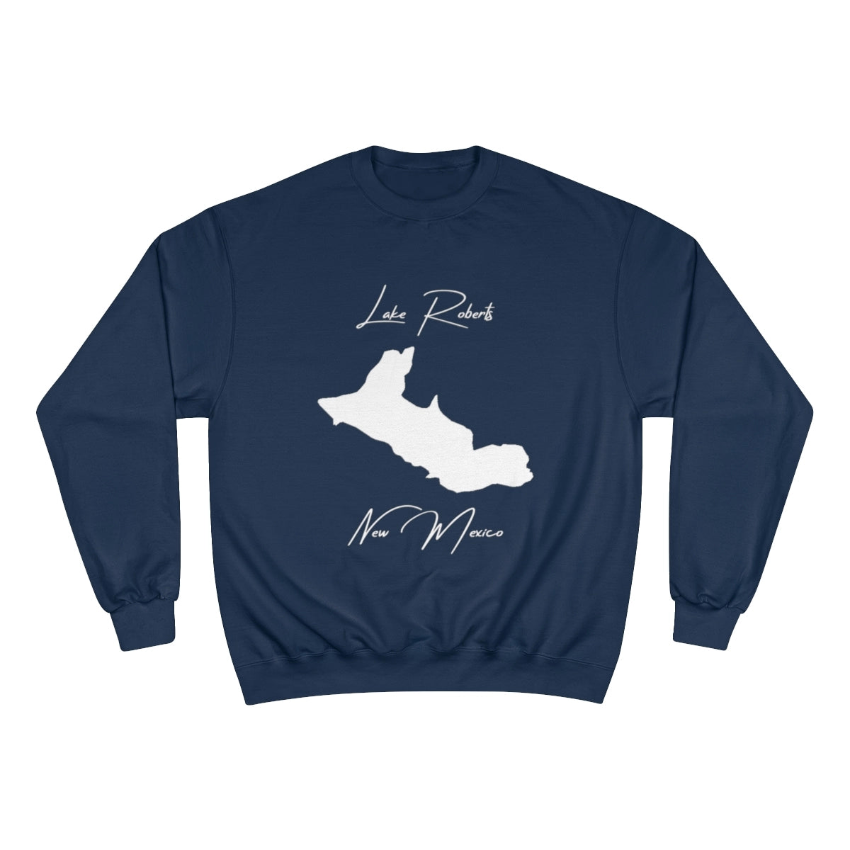 New  Mexico  Lake  Roberts  Sweatshirt  front  position  view  from  front  navy.webp