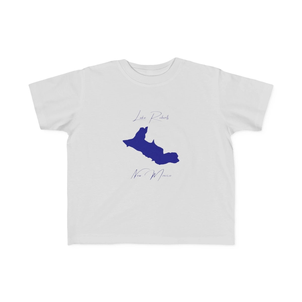 New  Mexico  Lake  Roberts  Toddler  T-shirt  front  position  view  from  front  silver.webp