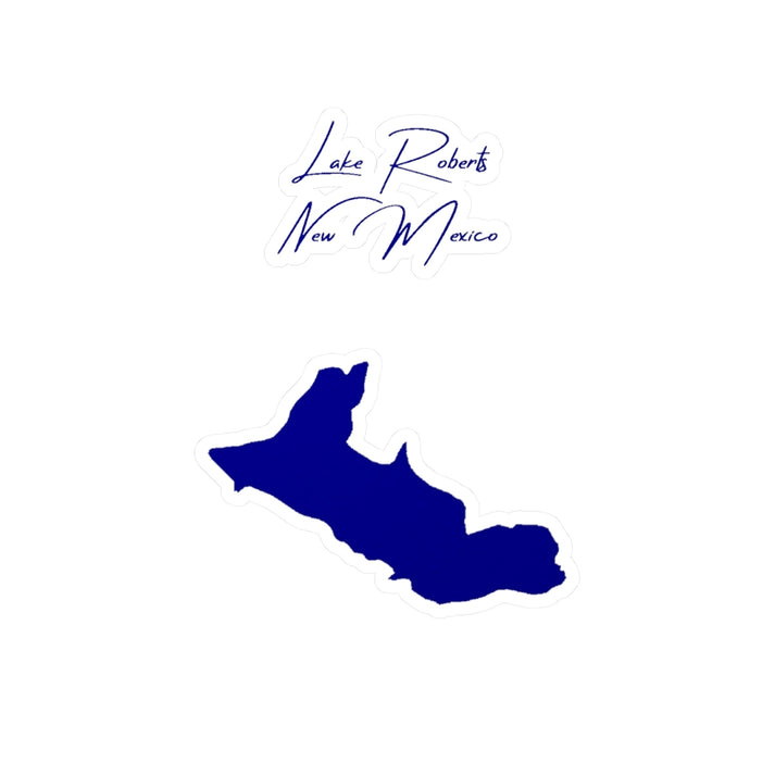 New  Mexico  Lake  Roberts  Vinyl  Decal  other  position  view  from  front  4  x  6.webp