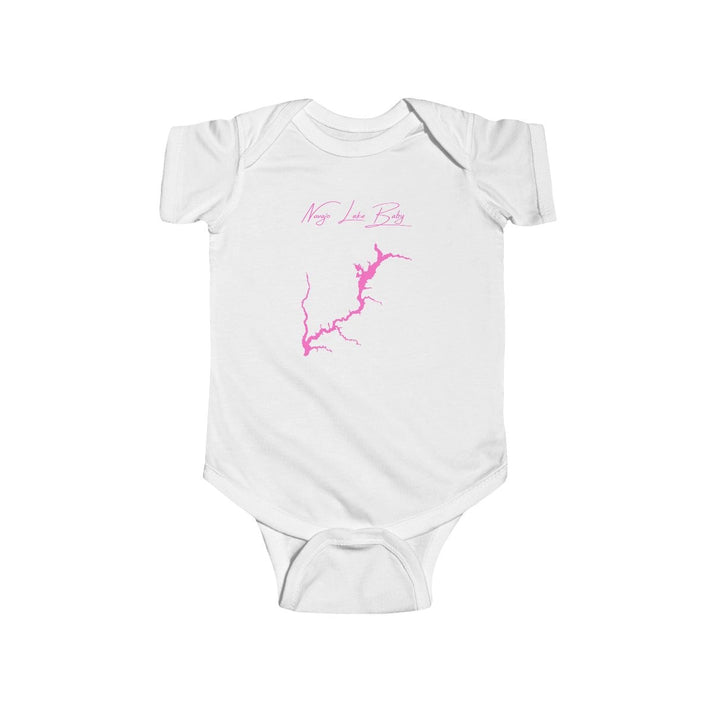 New  Mexico  Navajo  Lake  Onesie  front  position  view  from  front  white.webp