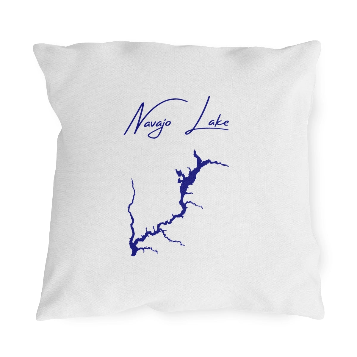 New  Mexico  Navajo  Lake  Outdoor  Pillow  front  position  view  from  front  18  x  18.webp