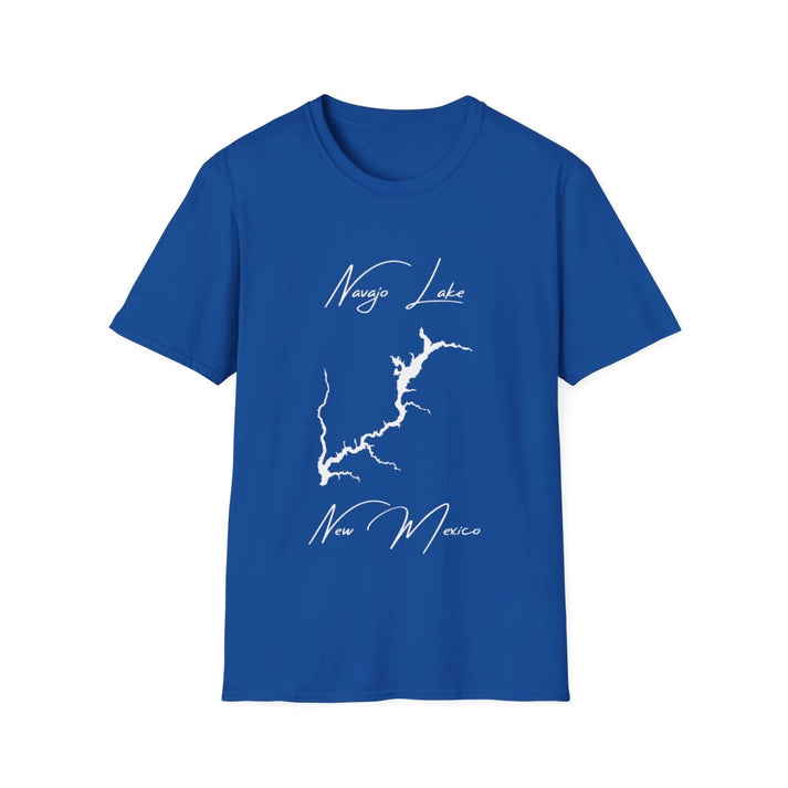 New  Mexico  Navajo  Lake  T-shirt  front  position  view  from  front  royal.webp