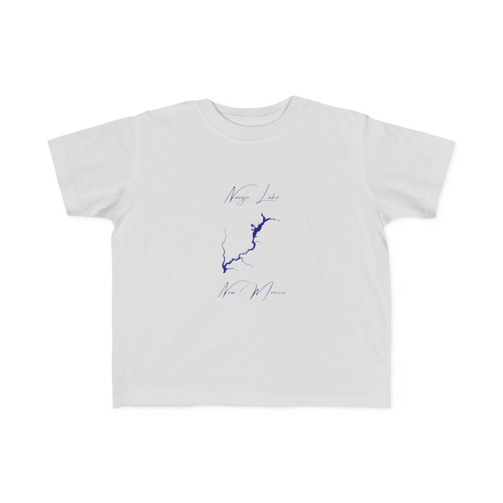 New  Mexico  Navajo  Lake  Toddler  T-shirt  front  position  view  from  front  silver.webp