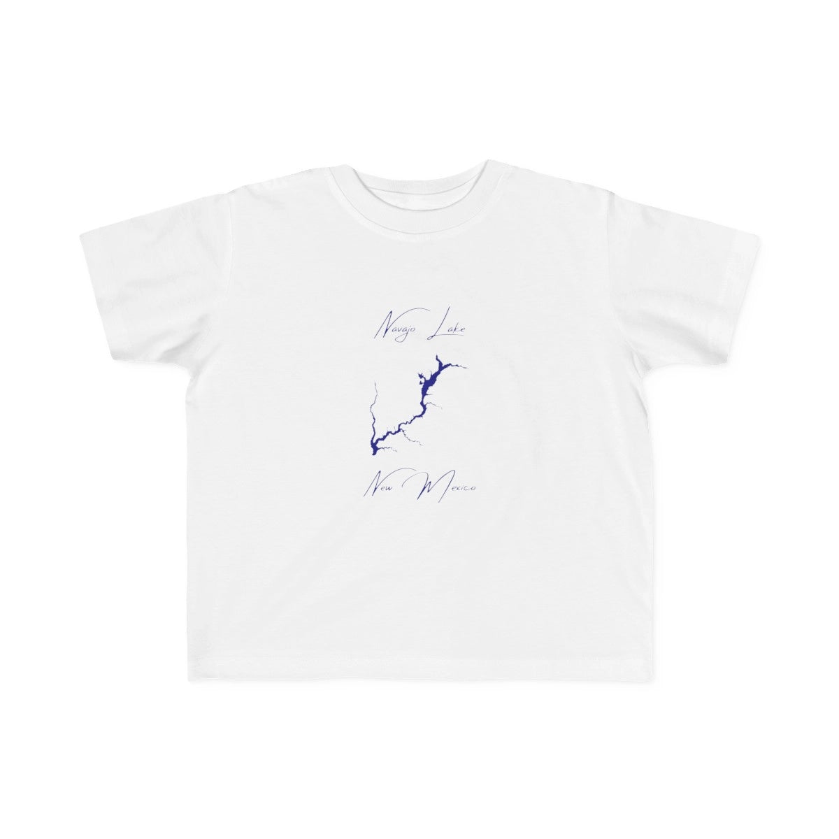 New  Mexico  Navajo  Lake  Toddler  T-shirt  front  position  view  from  front  white.webp