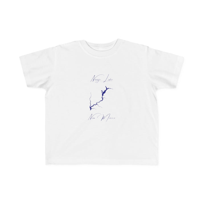 New  Mexico  Navajo  Lake  Toddler  T-shirt  front  position  view  from  front  white.webp