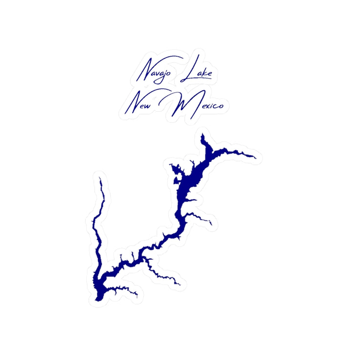 New  Mexico  Navajo  Lake  Vinyl  Decal  other  position  view  from  front  4  x  6.webp