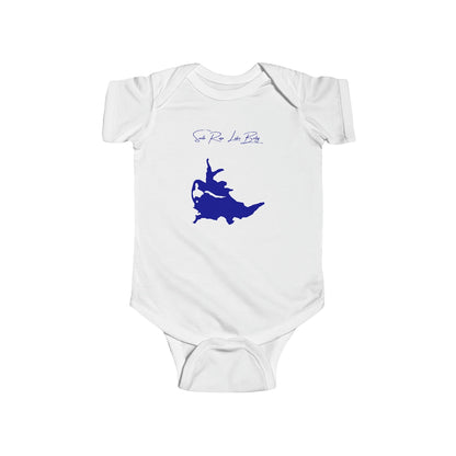 New  Mexico  Santa  Rosa  Lake  Onesie  front  position  view  from  front  white.webp