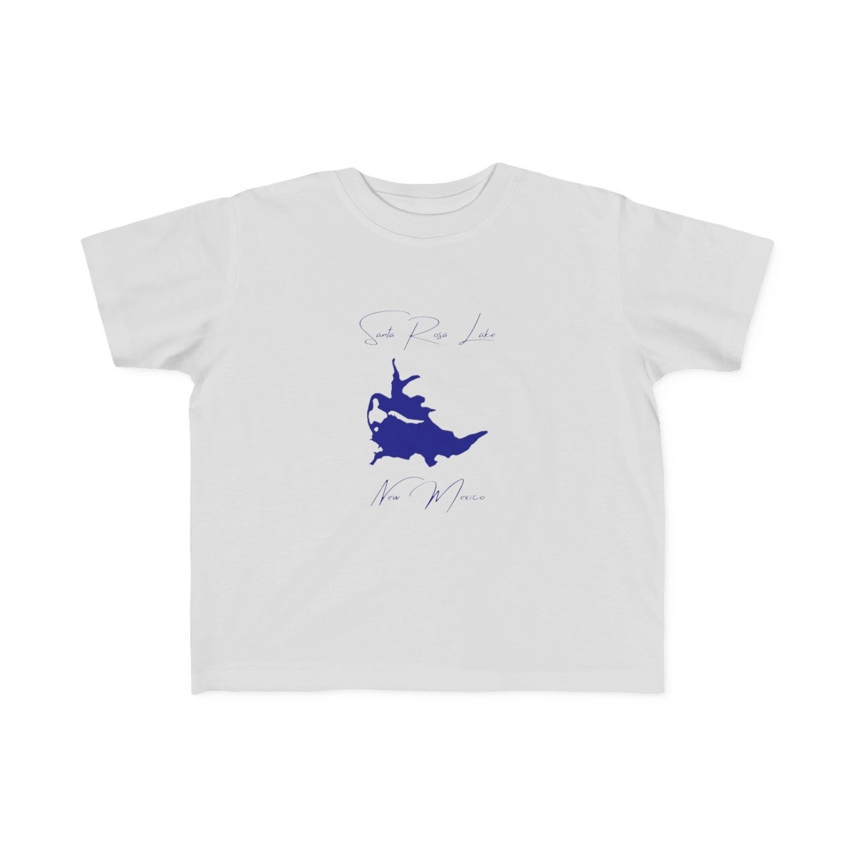 New  Mexico  Santa  Rosa  Lake  Toddler  T-shirt  front  position  view  from  front  silver.webp