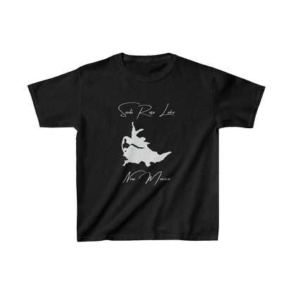 New  Mexico  Santa  Rosa  Lake  Youth  T-shirt  front  position  view  from  front  black.webp