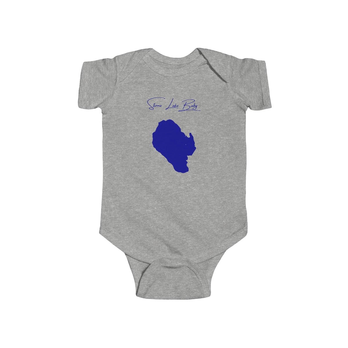 New  Mexico  Storrie  Lake  Onesie  front  position  view  from  front  heather.webp