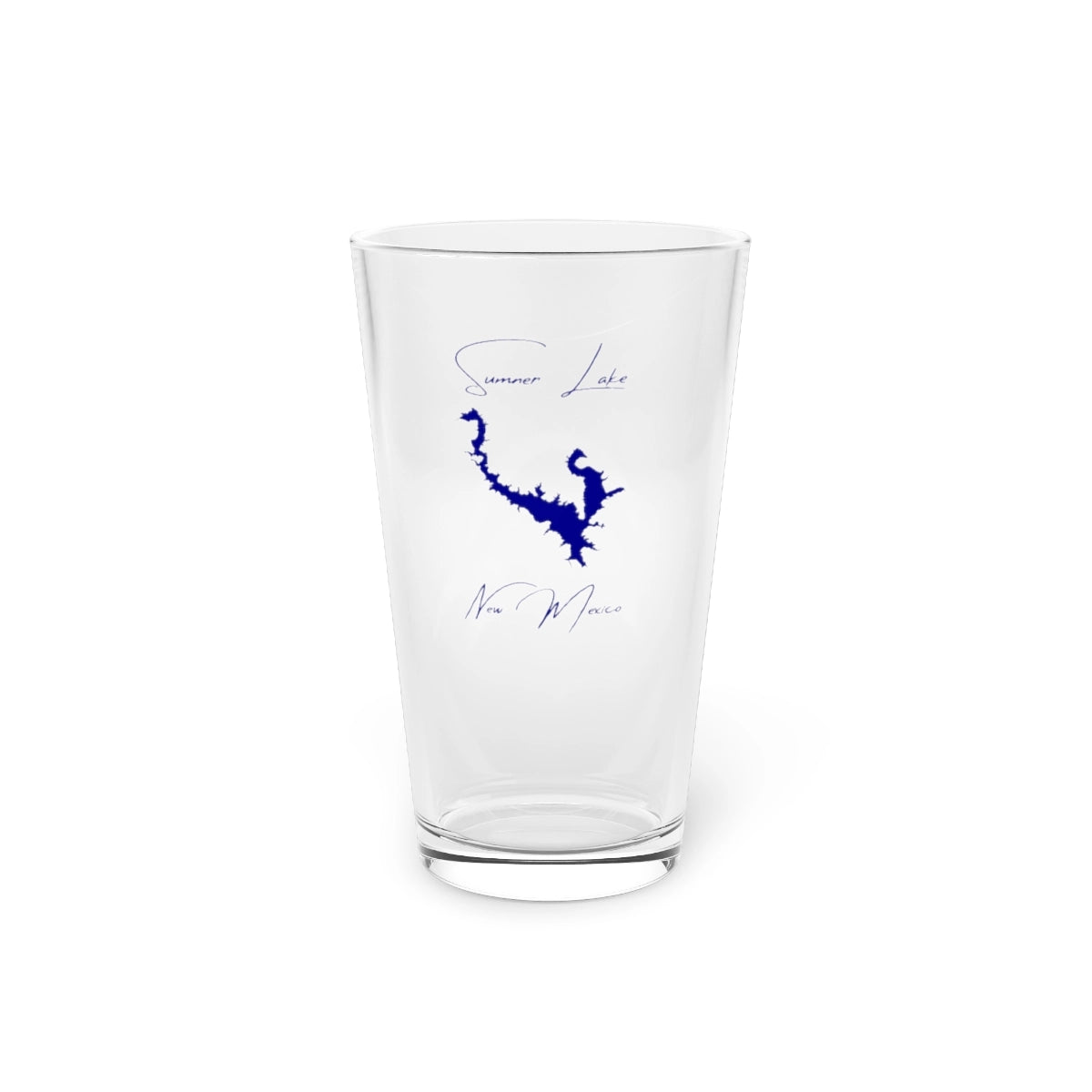 New  Mexico  Sumner  Lake  16oz  Pint  Glass  front  position  view  from  front  16oz.webp