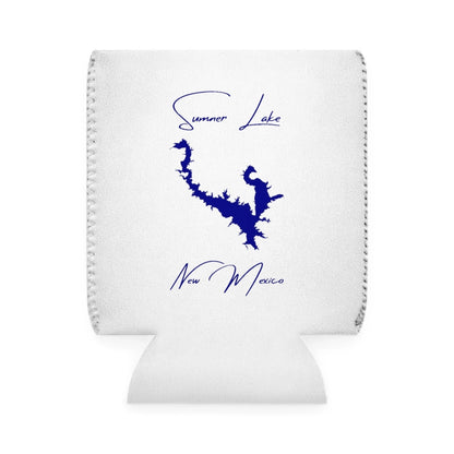 New  Mexico  Sumner  Lake  Can  Koozie  front  position  view  from  front-1  white.webp