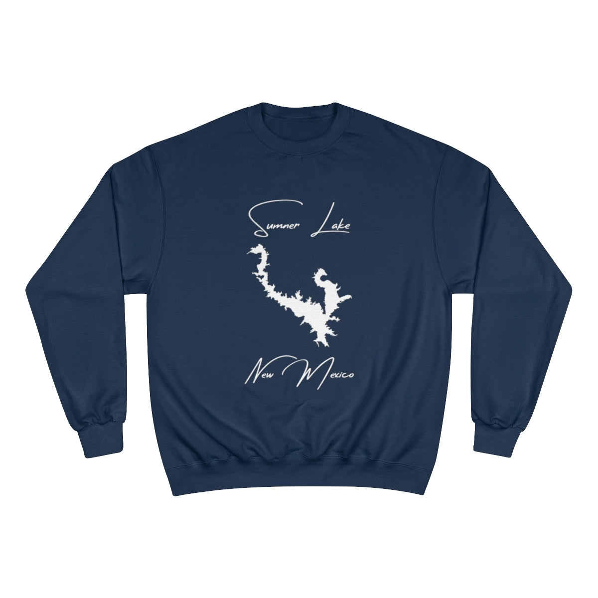 New  Mexico  Sumner  Lake  Sweatshirt  front  position  view  from  front  navy.webp