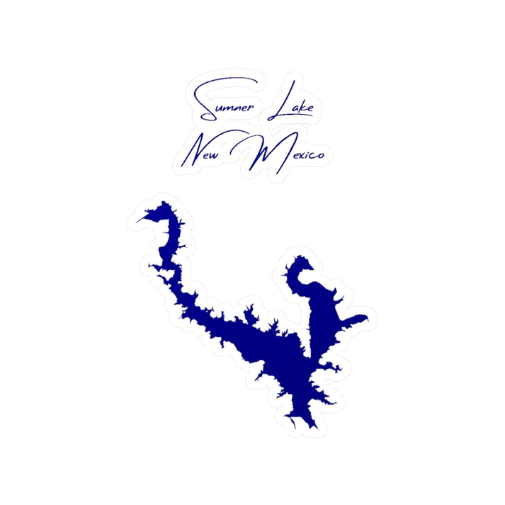 New  Mexico  Sumner  Lake  Vinyl  Decal  other  position  view  from  front  4  x  6.webp