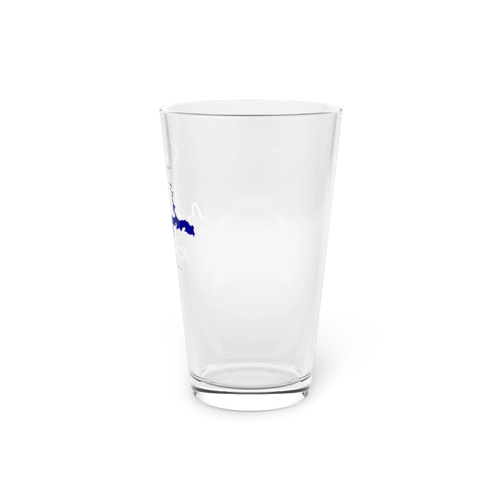 New  Mexico  Ute  Lake  16oz  Pint  Glass  front  position  view  from  right  16oz.webp