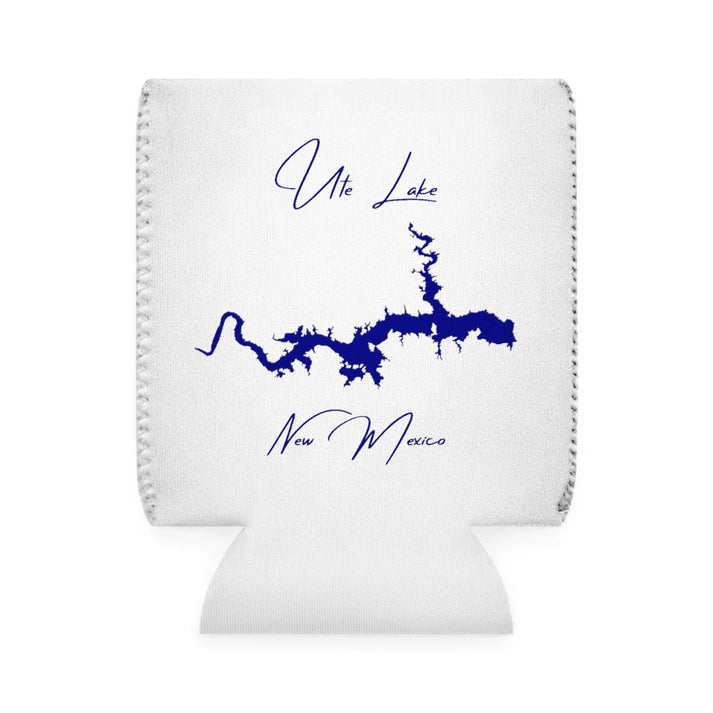 New  Mexico  Ute  Lake  Can  Koozie  front  position  view  from  front-1  white.webp