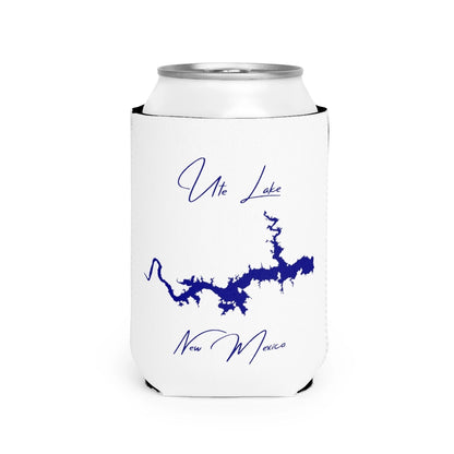 New  Mexico  Ute  Lake  Can  Koozie  front  position  view  from  front-2  white.webp