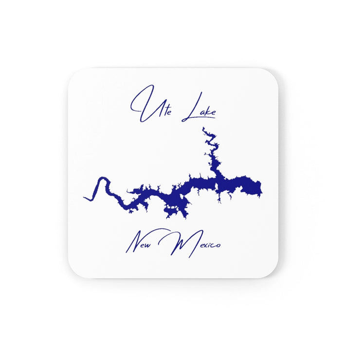 New  Mexico  Ute  Lake  Coaster  Set  front  position  view  from  front  3.75  x  3.75.webp