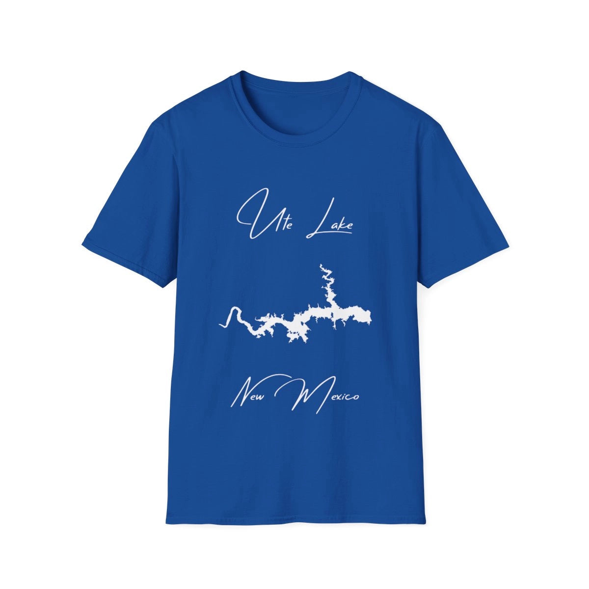 New  Mexico  Ute  Lake  T-shirt  front  position  view  from  front  royal.webp
