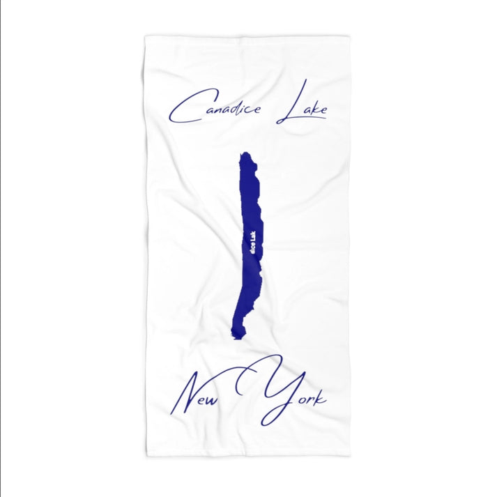 New  York  Canadice  Lake  Beach  Towel  front  position  view  from  front  36  x  72.webp