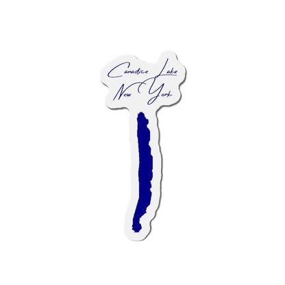 New  York  Canadice  Lake  Die  Cut  Magnet  front  position  view  from  front  4  x  4.webp