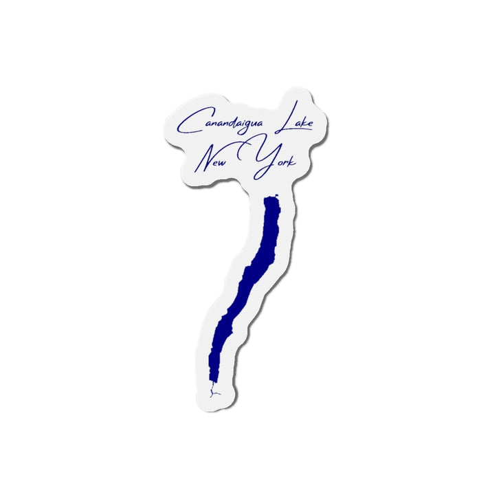 New  York  Canandaigua  Lake  Die  Cut  Magnet  front  position  view  from  front  4  x  4.webp