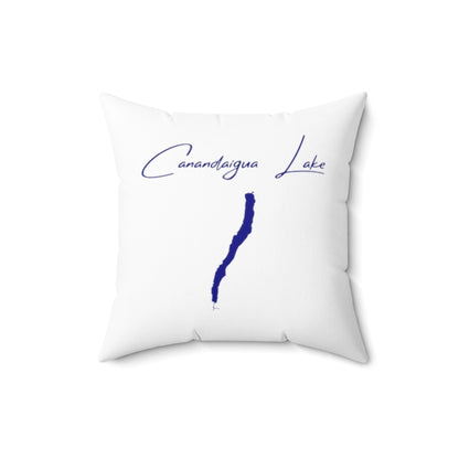 New  York  Canandaigua  Lake  Pillow  front  position  view  from  front  16  x  16.webp