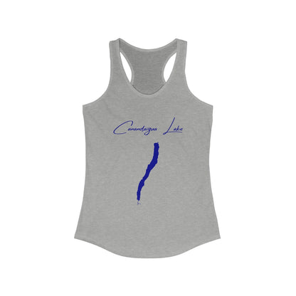 New  York  Canandaigua  Lake  Racerback-Tank  front  position  view  from  front  heather  grey.webp