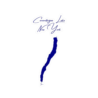 New  York  Canandaigua  Lake  Vinyl  Decal  other  position  view  from  front  4  x  6.webp