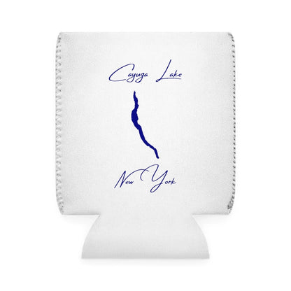 New  York  Cayuga  Lake  Can  Koozie  front  position  view  from  front-1  white.webp
