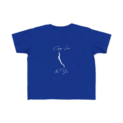 New  York  Cayuga  Lake  Toddler  T-shirt  front  position  view  from  front  royal.webp