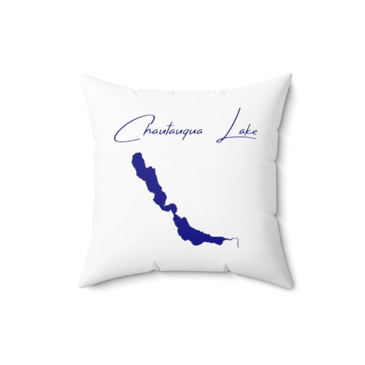 New  York  Chautauqua  Lake  Pillow  front  position  view  from  front  16  x  16.webp