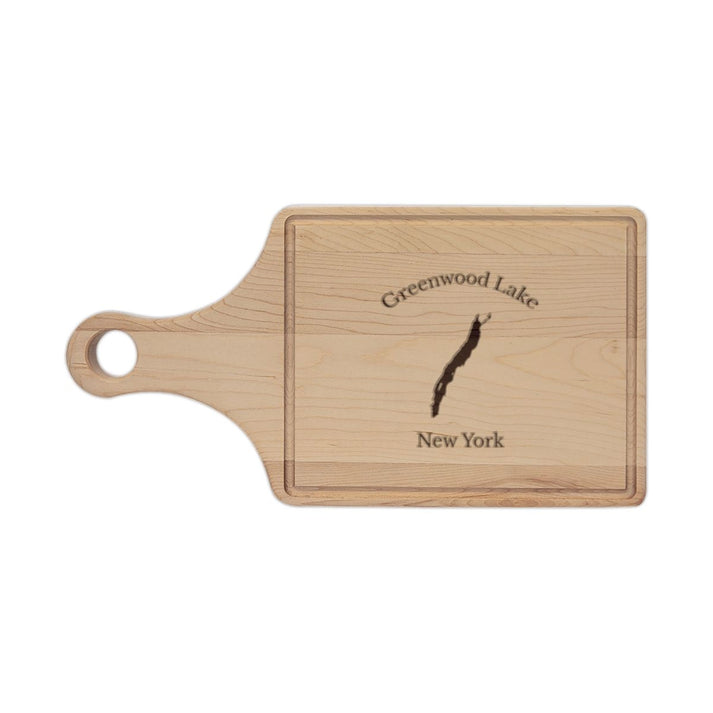 New  York  Greenwood  Lake  Engraved  Cutting  Board  front  position  view  from  front  maple.webp