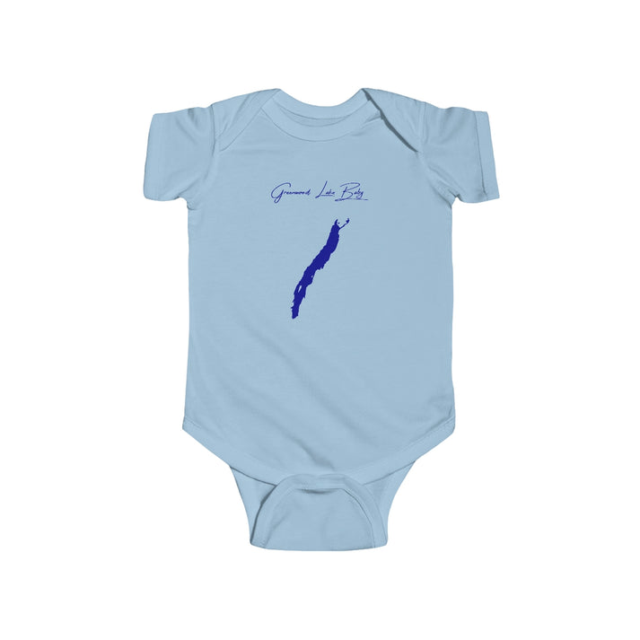 New  York  Greenwood  Lake  Onesie  front  position  view  from  front  light  blue.webp