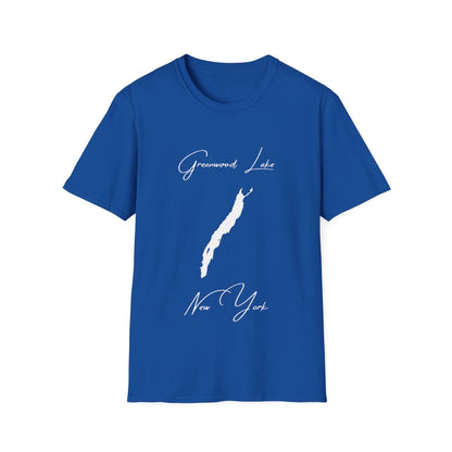 New  York  Greenwood  Lake  T-shirt  front  position  view  from  front  royal.webp