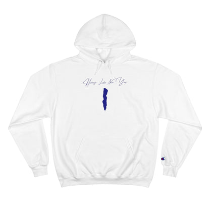 New  York  Honeoye  Lake  Hoodie  front  position  view  from  front  white.webp