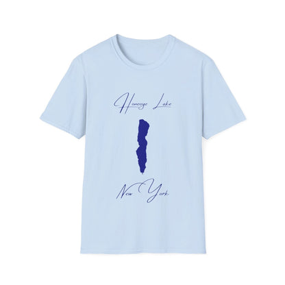 New  York  Honeoye  Lake  T-shirt  front  position  view  from  front  light  blue.webp
