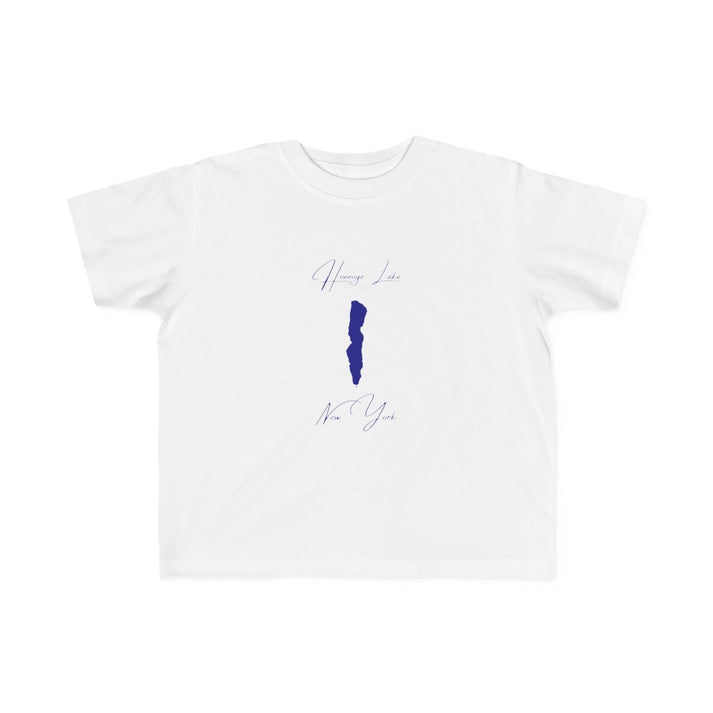 New  York  Honeoye  Lake  Toddler  T-shirt  front  position  view  from  front  white.webp