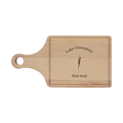 New  York  Lake  Champlain  Engraved  Cutting  Board  front  position  view  from  front  maple.webp