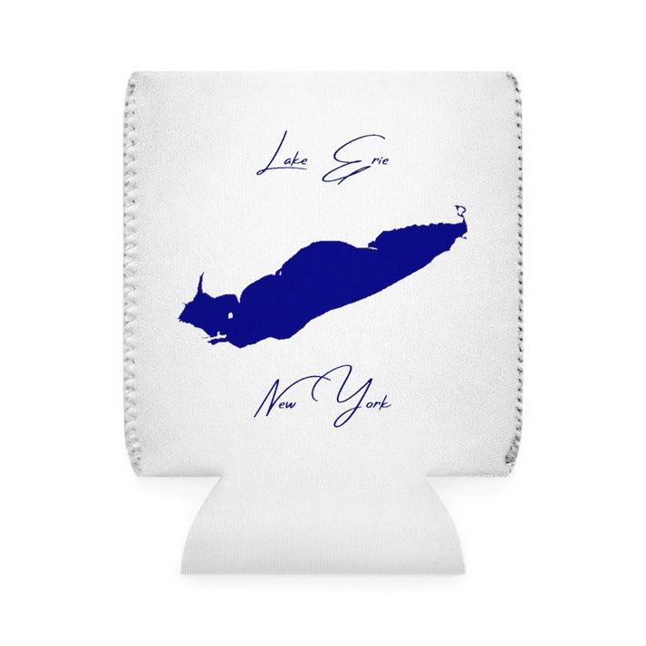 New  York  Lake  Erie  Can  Koozie  front  position  view  from  front-1  white.webp
