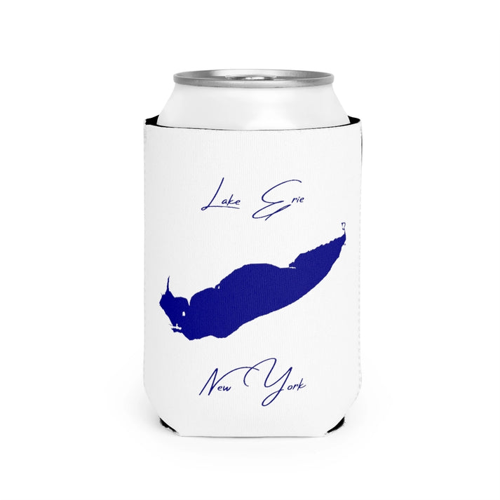 New  York  Lake  Erie  Can  Koozie  front  position  view  from  front-2  white.webp