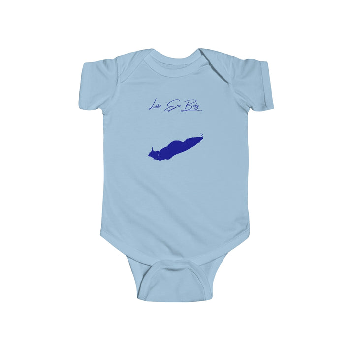 New  York  Lake  Erie  Onesie  front  position  view  from  front  light  blue.webp