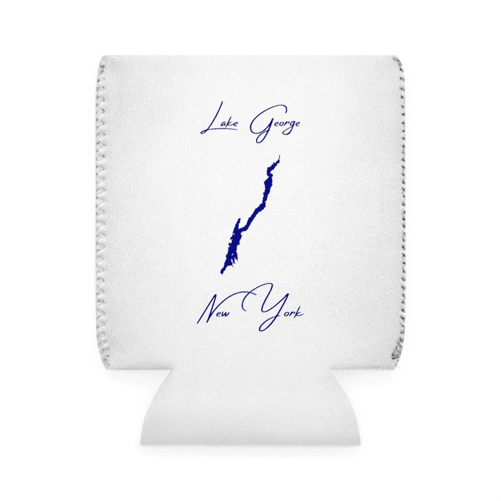 New  York  Lake  George  Can  Koozie  front  position  view  from  front-1  white.webp